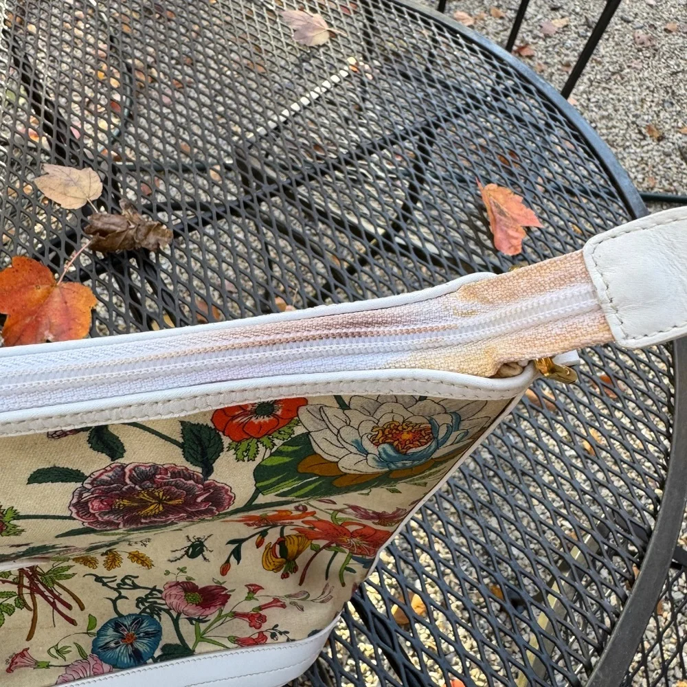Authentic, vintage Gucci Flora handbag - Picture 8 of 12